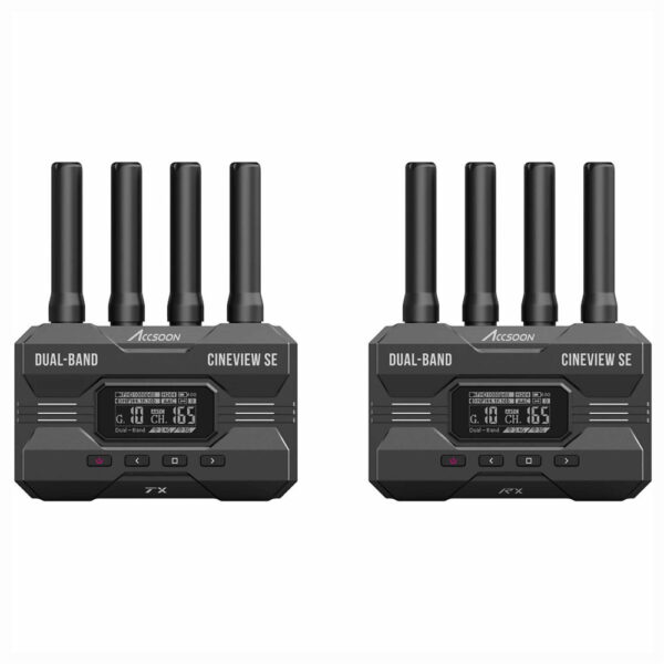 Accsoon Cineview SE, trådlös videoöverföring HDMI/3G-SDI - 350 meter