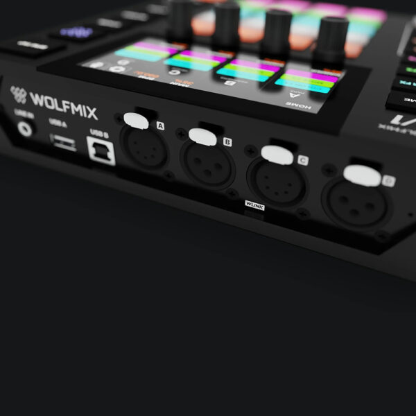 Wolfmix W1-MK2 ljusstyrning