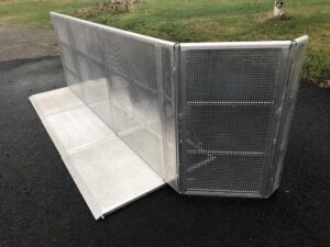 Kravallstaket hörn/vinkel 1.2m (Totalt finns 10 st)