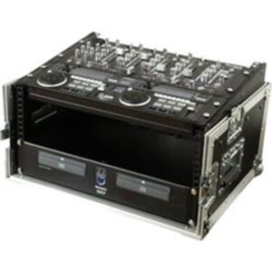 Discobänk med mixer och dubbelCD