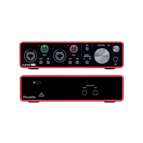 Focusrite Scarlett 2i2 3rd Gen - Ljudkort USB/USB-C
