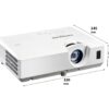 Hitachi CP-EW300N, 3xLCD projektor, 3000 lm, 1280x800