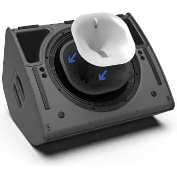 Nexo Flange PS for P18 Svart