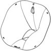 Nexo Flange PS for P18 Svart