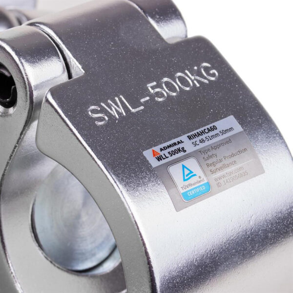 Admiral Swivel Coupler 48-51mm 500kg (dubbel burton)