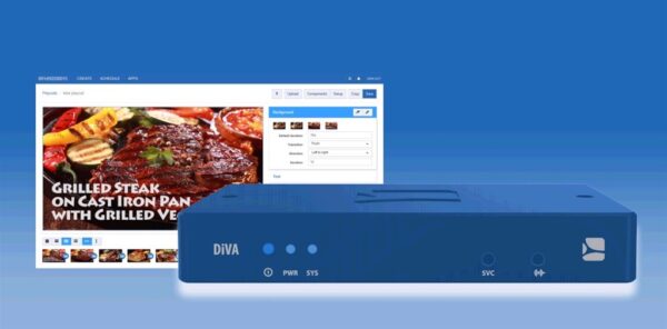 Spinetix Digital Signage Spelare Diva