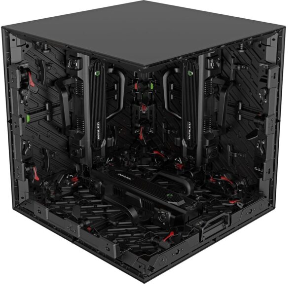 Infiled MC-serie P3.91 Turbo-mini - 90 gr hörn - A8s-N utomhus/inomhus, 50cm x 50cm