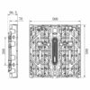 Infiled Xmk3-serie P3.91 Turbo-mini, flexibel, A8s-N utomhus/inomhus, 50cm x 50cm